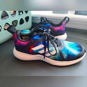 Girls galaxy Adidas sneakers